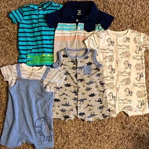 Short Sleeve Rompers 18 Months